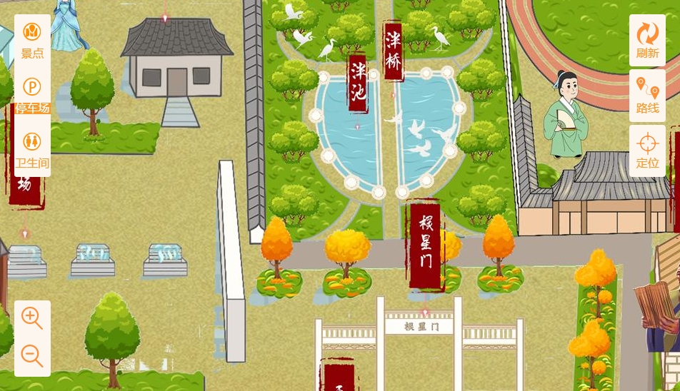 江苏手绘地图景区语音讲解导览系统：智慧景区建设的基石